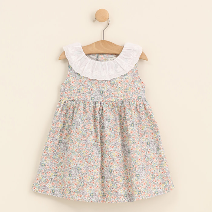 Vestido - 100% algodón - multicolor