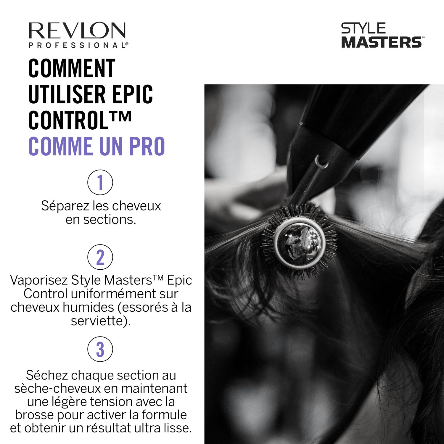 Style Masters Epic Control - Spray Transformateur Anti-Frisottis 150 ml