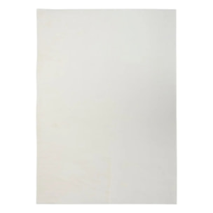 Tapis fausse fourrure Couka blanc 170x120cm