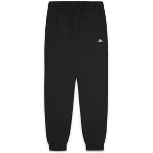 Kappa - Pantaloni Uomo Nero - Authentic Ogany