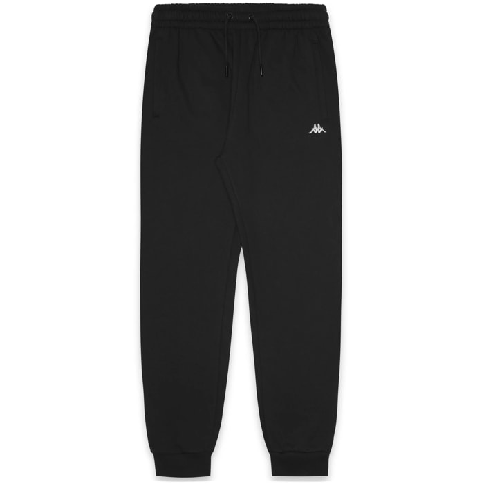 Kappa - Pantaloni Uomo Nero - Authentic Ogany