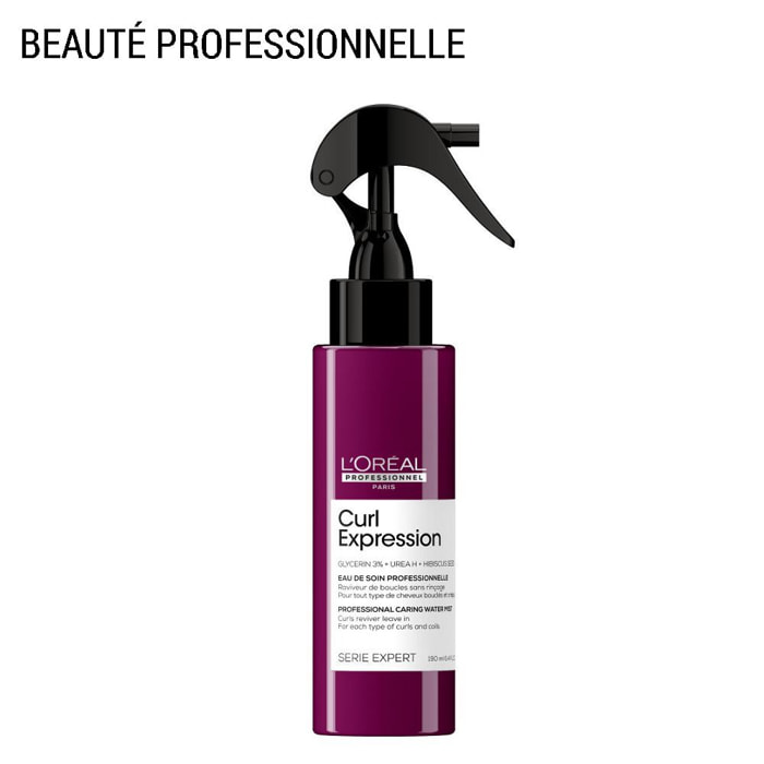 Série Expert Curl Expression - Eau de Soin Raviveur de Boucles - cheveux ondulés, bouclés, frisés et crépus 190ml