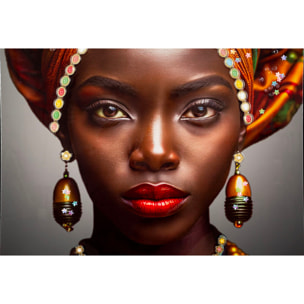 STAMPA DECORATA SU TELA LACCATA C/CORNICE MAYA CM 60X4
X120