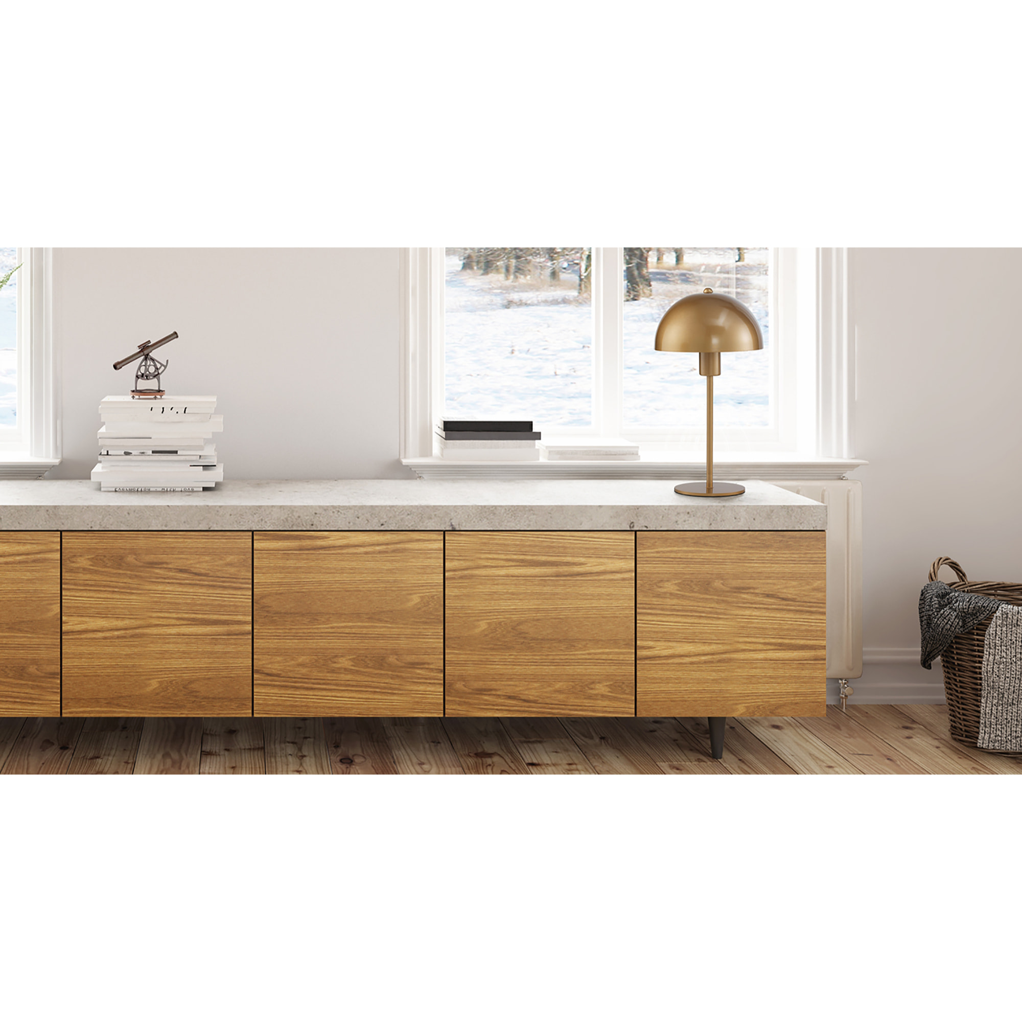 Oresteluchetta lampada da tavolo OXEN GOLD