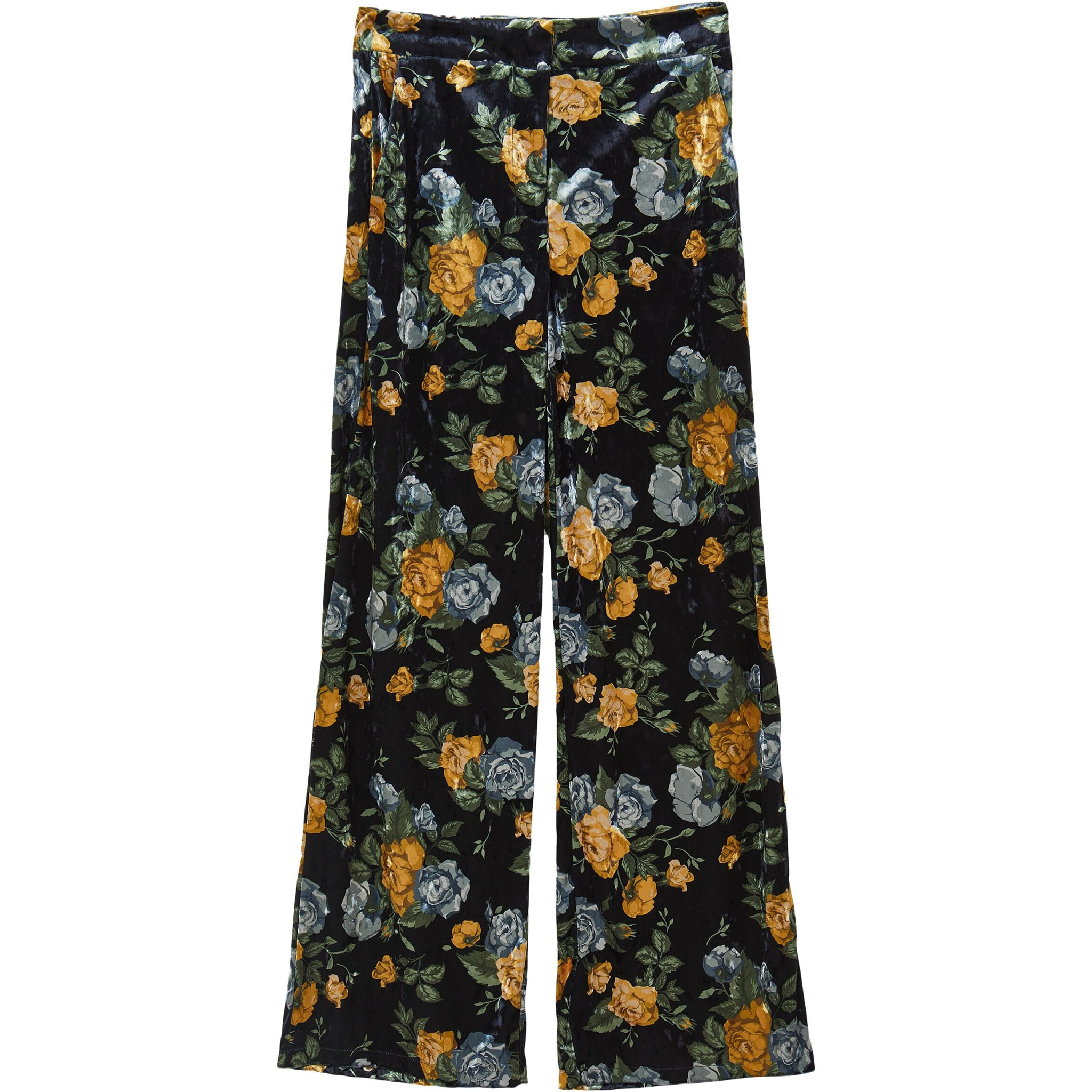 Pantalone flare fantasia