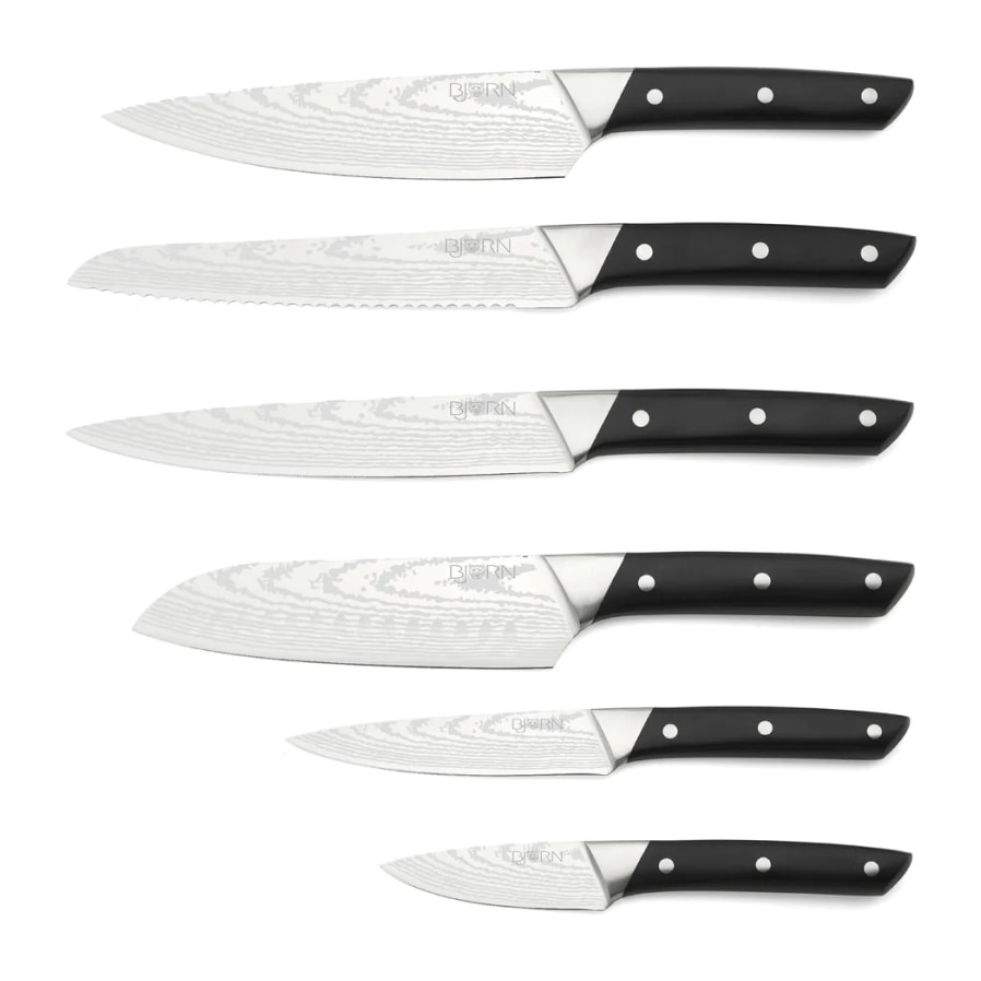 Couteaux de cuisine ERLING - 6 pièces