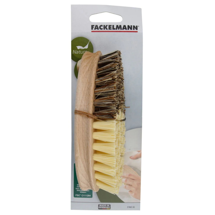 Brosse à légumes en bois FSC Fackelmann Nature