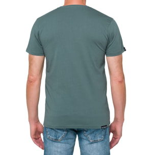 Camiseta de algodón 180 gr Hot Buttered Mistral verde claro