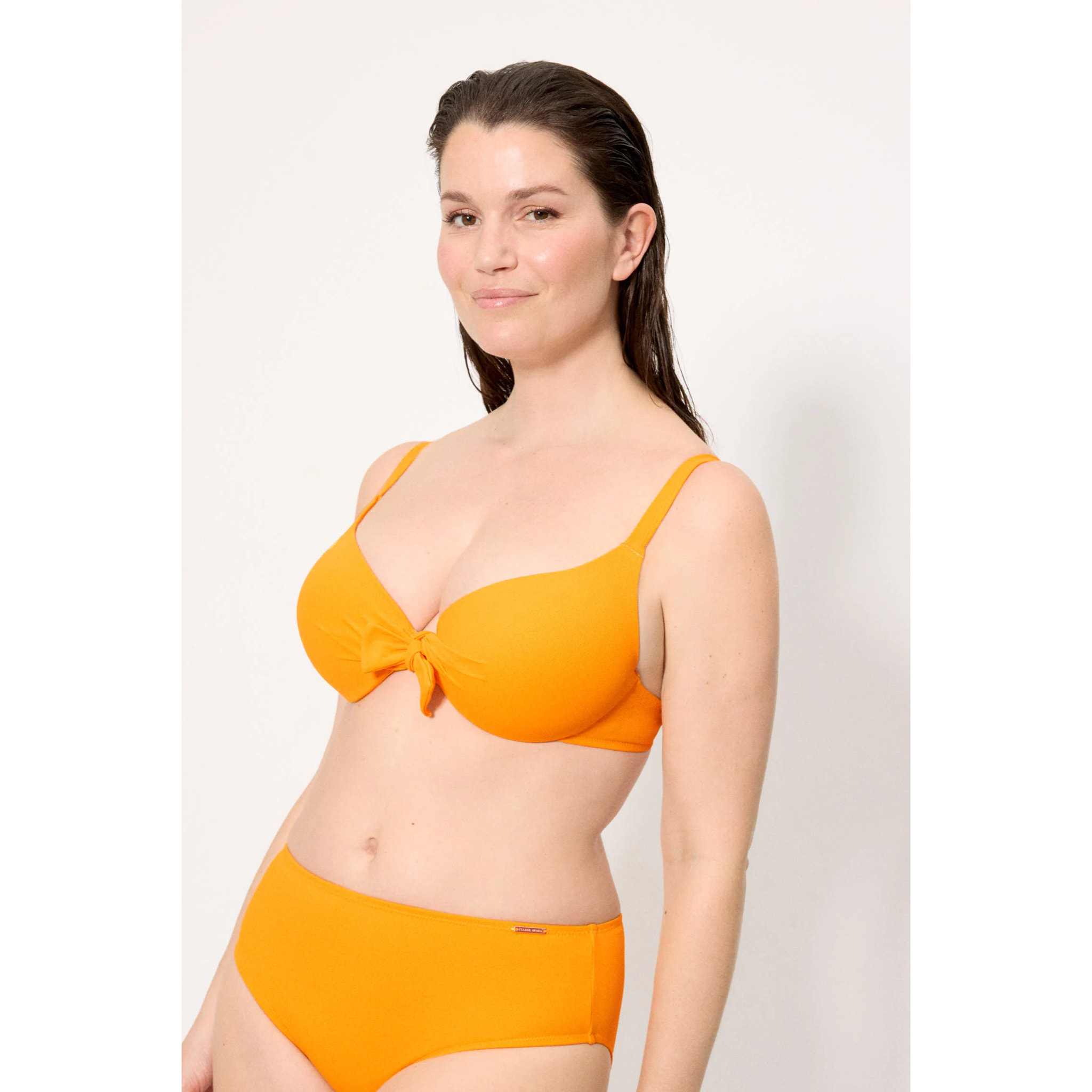 Top de bikini Giallo
