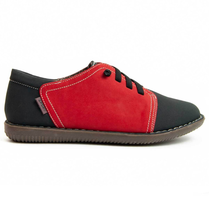 Zapato Oxford - Rojo