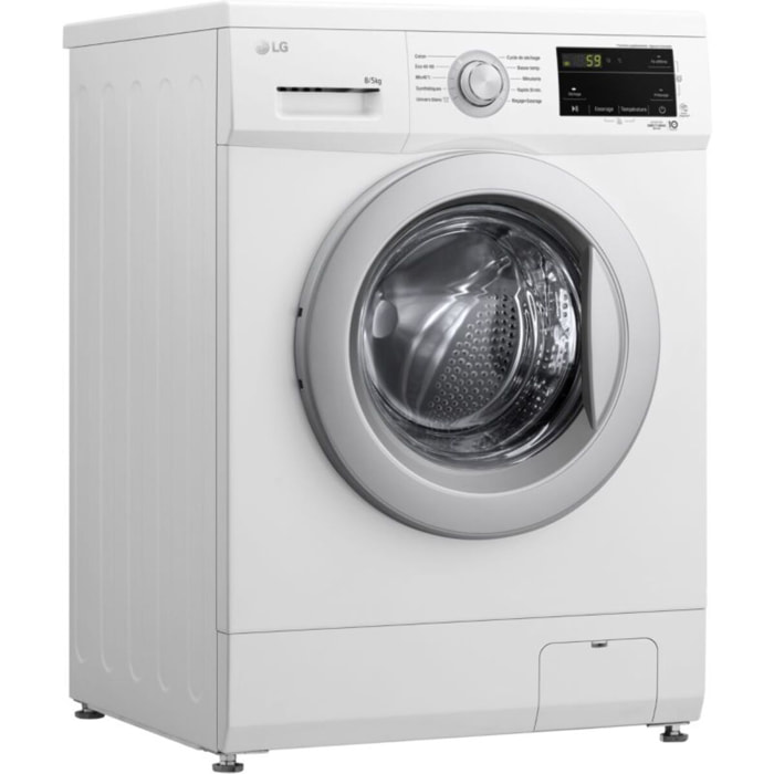 Lave linge séchant hublot LG F854M21WR