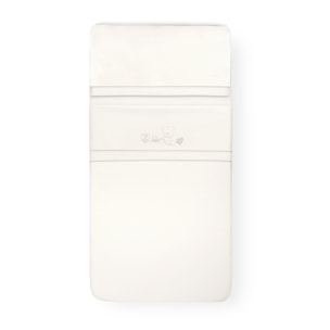 Juego de Sábanas para Minicuna mod. Corazón Oso Bebé