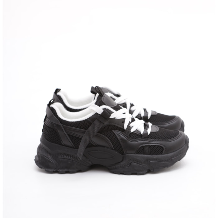SNEAKERS TRACK CHOCOLA' NERO