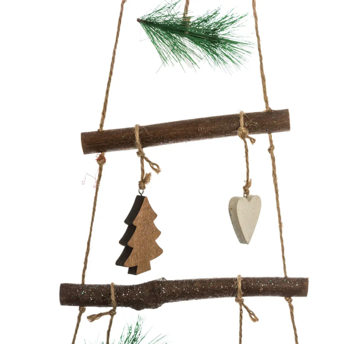 Décoration Sapin Bois Suspension