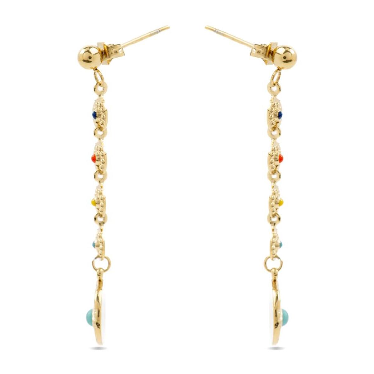 Pendientes Lux by Lux acabados oro 18k