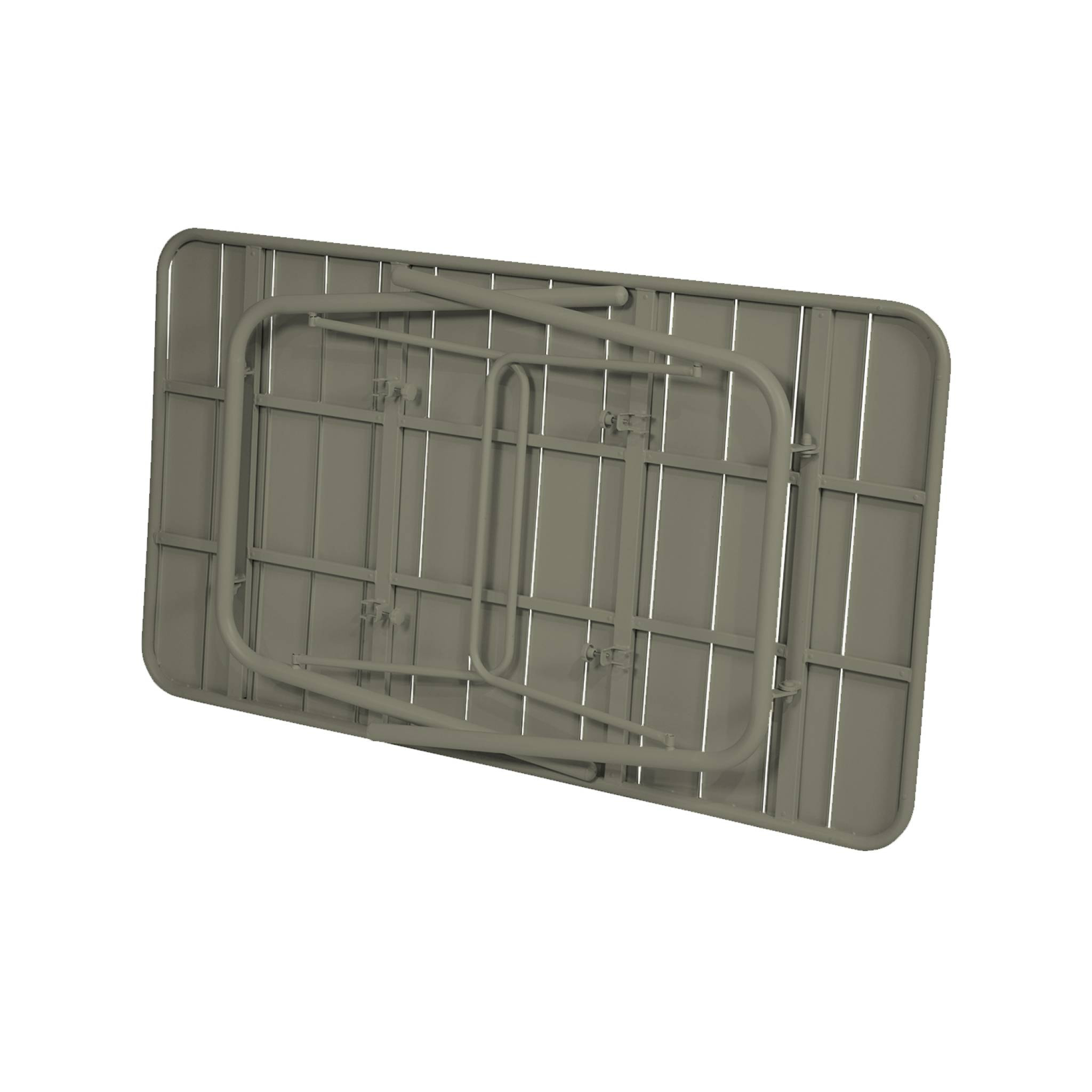 Table de jardin pliante métal 6 places AMÉLIA