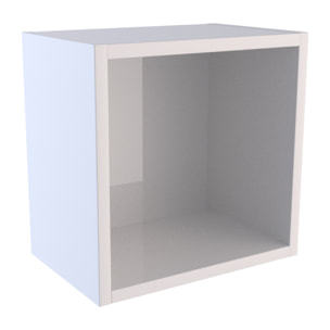 Etagère murale 30x30x20cm carrée blanche de rangement 1 emplacement - PERSONALYZ CUBE