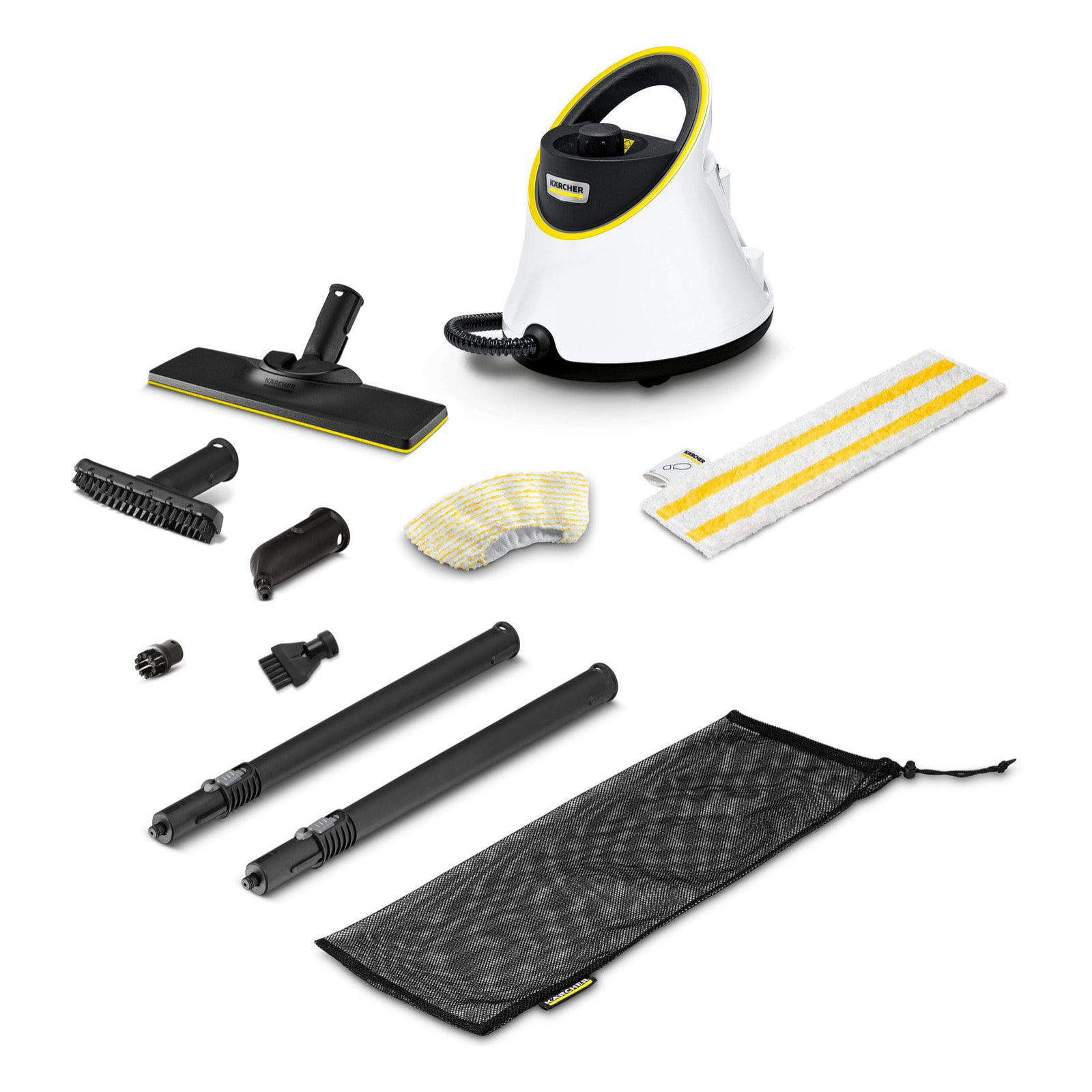 Nettoyeur vapeur Karcher SC 2 Deluxe Easyfix - Pression 3.2 bar- Débit vapeur 30 g/min- Kit sols Easyfix