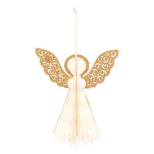 SDN PAPIER ANGE AILES OR 20CM