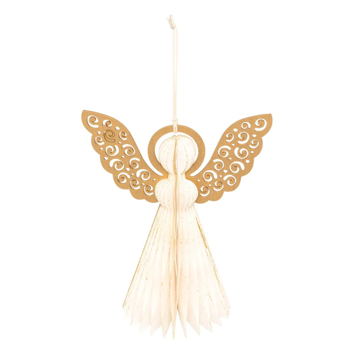 SDN PAPIER ANGE AILES OR 20CM