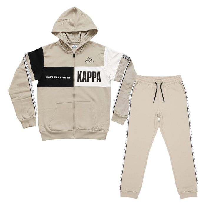 Tuta Ragazzo KAPPA 8 - 16 Anni Cotone Felpato