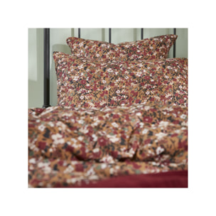 Lot de 2 taies d'oreiller 60x60 cm en gaze de coton - CAPUCINE