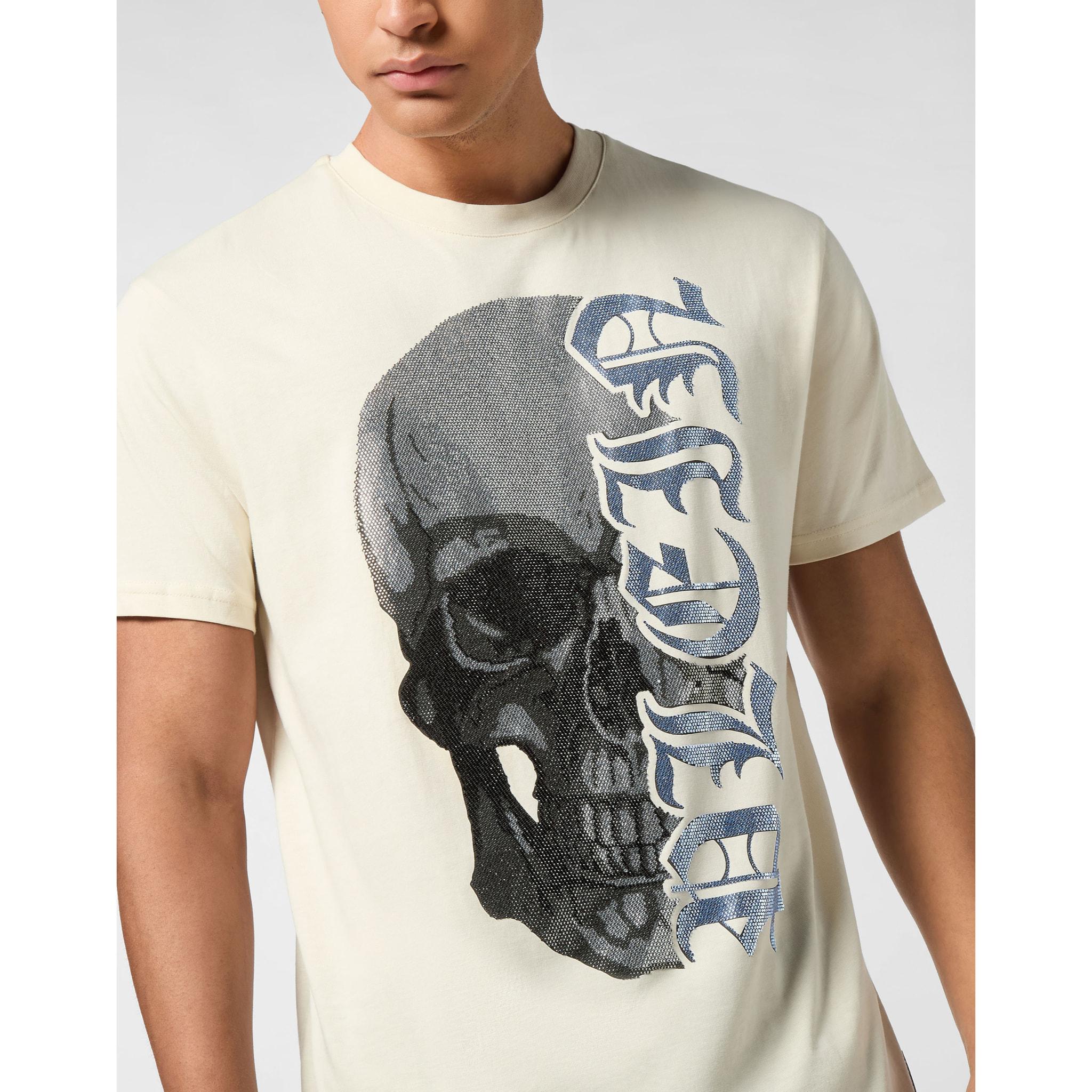 PHILIPP PLEIN Camiseta Cuello Redondo Ss GOTHIC PLEIN