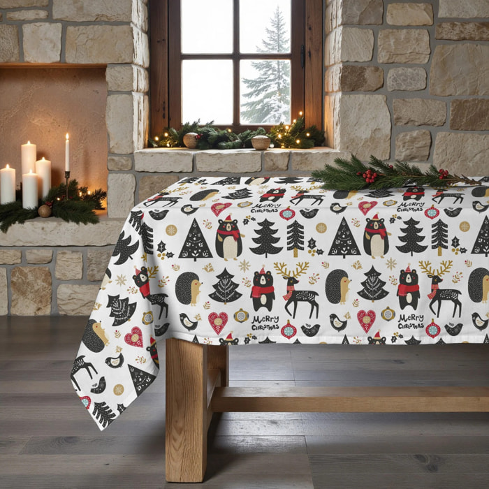 Nappe en résine Anti-tâches Merry Christmas 61