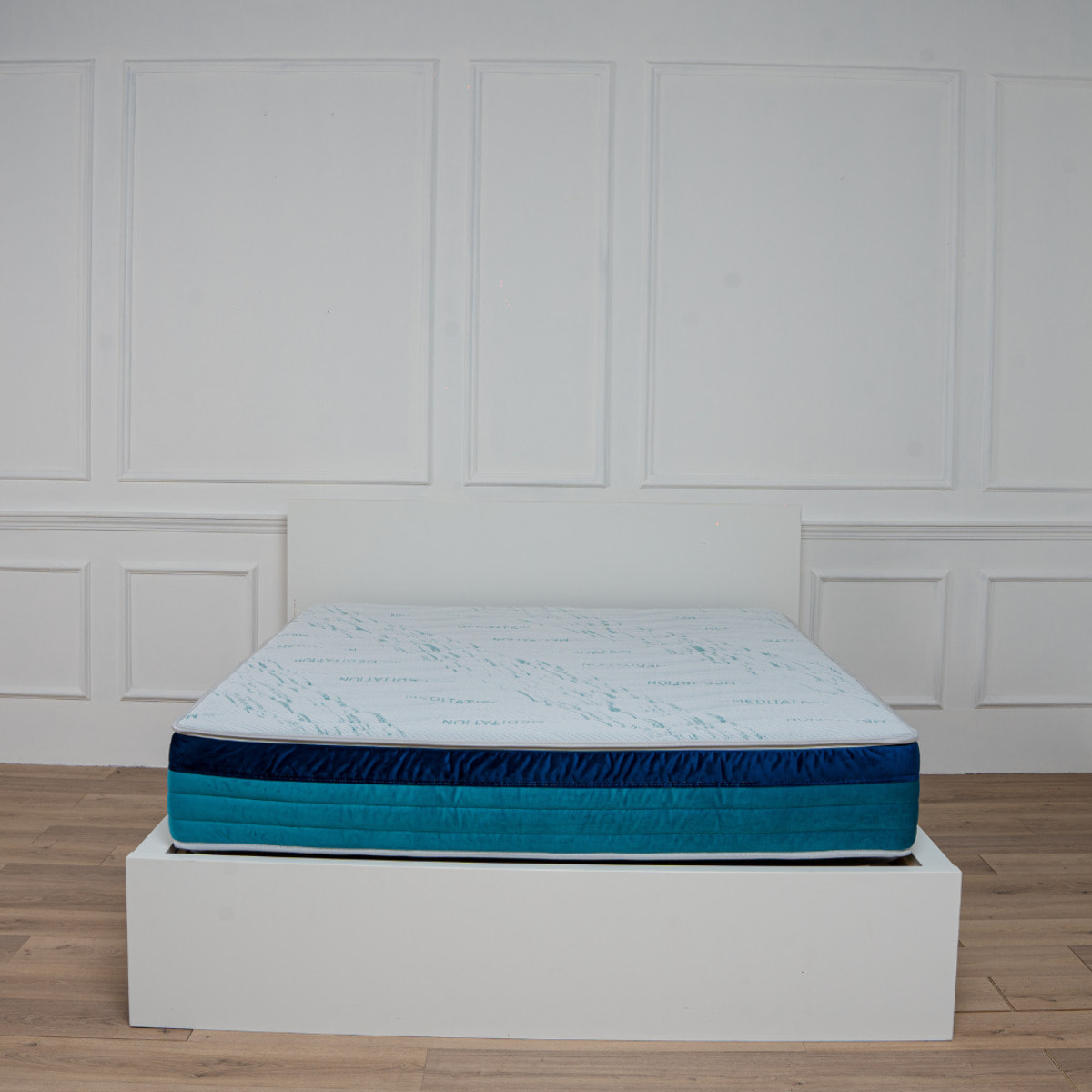 Materasso Una Piazza e Mezza Memory Foam 4 Strati Sfoderabile H26 Meditation - Fascia In Velluto Bicolore 120x190 (Antiacaro - Anallergico - Antibatterico - Ergonomico)