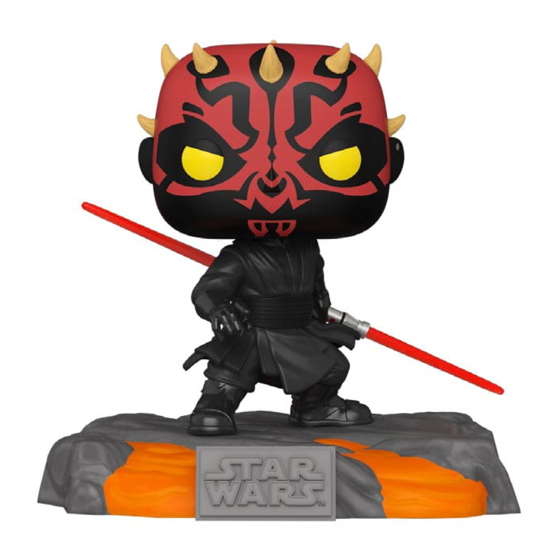 Star Wars Pop! Deluxe Vinile Figura Red Saber Series Volume 1: Darth Maul(gw) 9 Cm Funko