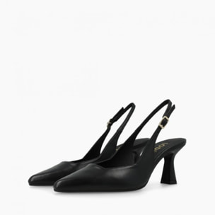 ZAPATOS DE SALÓN NEGROS GELINES-X