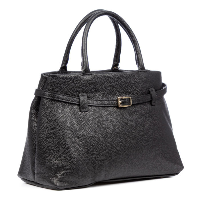 Barbiano bolso tote mujer. Piel auténtica Dollaro.