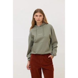 SUDADERA CON CAPUCHA MUJER REEF OLIVE GREEN