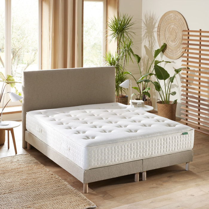 Ensemble matelas Le Latex Responsable + sommier