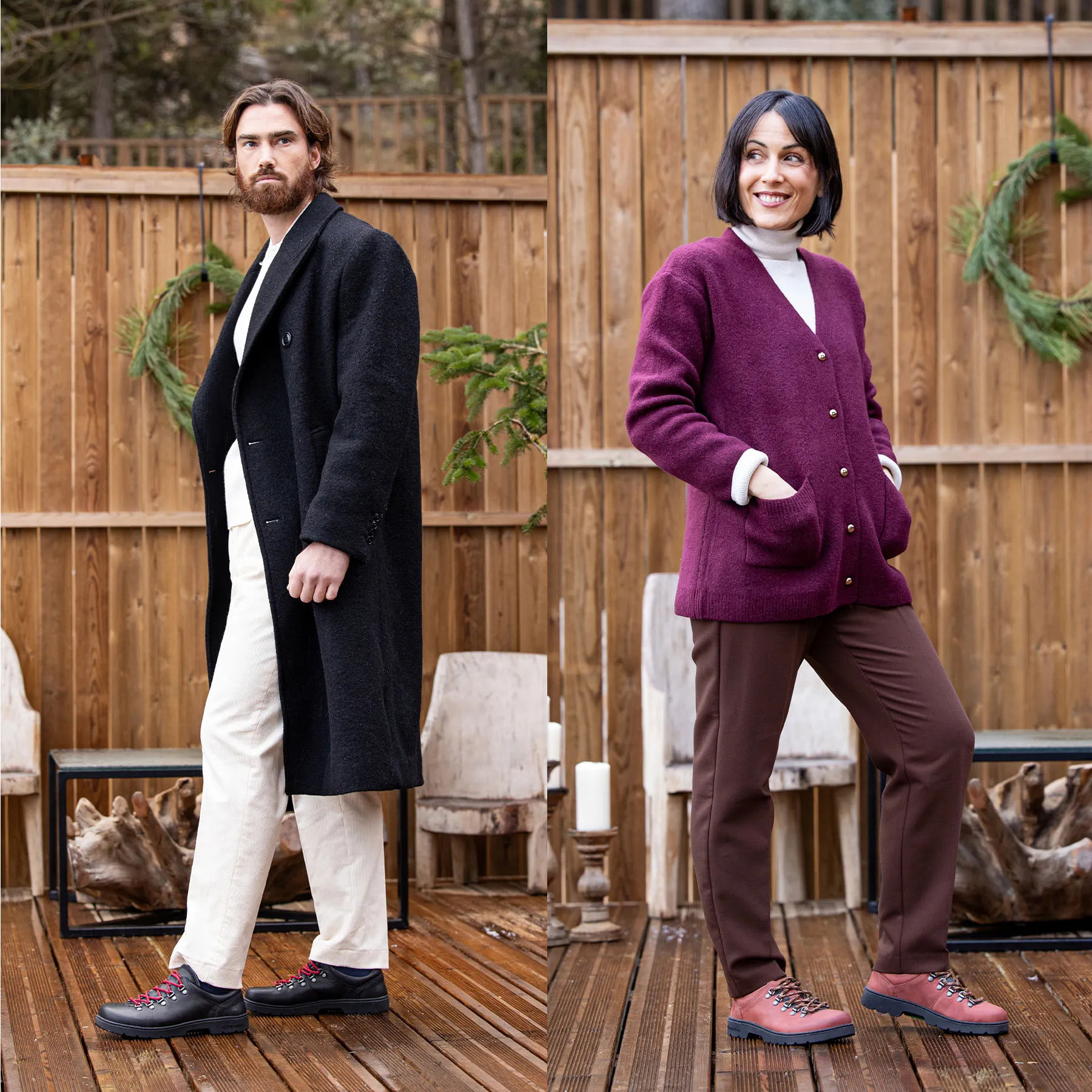 Zapatos N5266 ARIZONA BLACK / NOMADA color Black