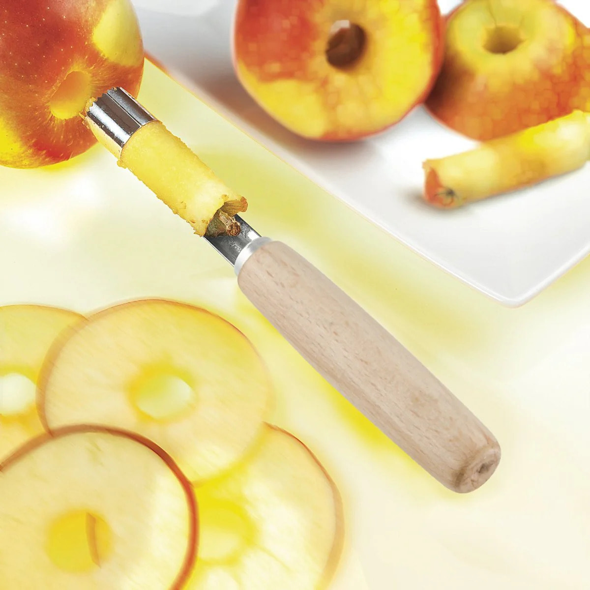 Vide pomme bois de hêtre FSC Fackelmann Nature