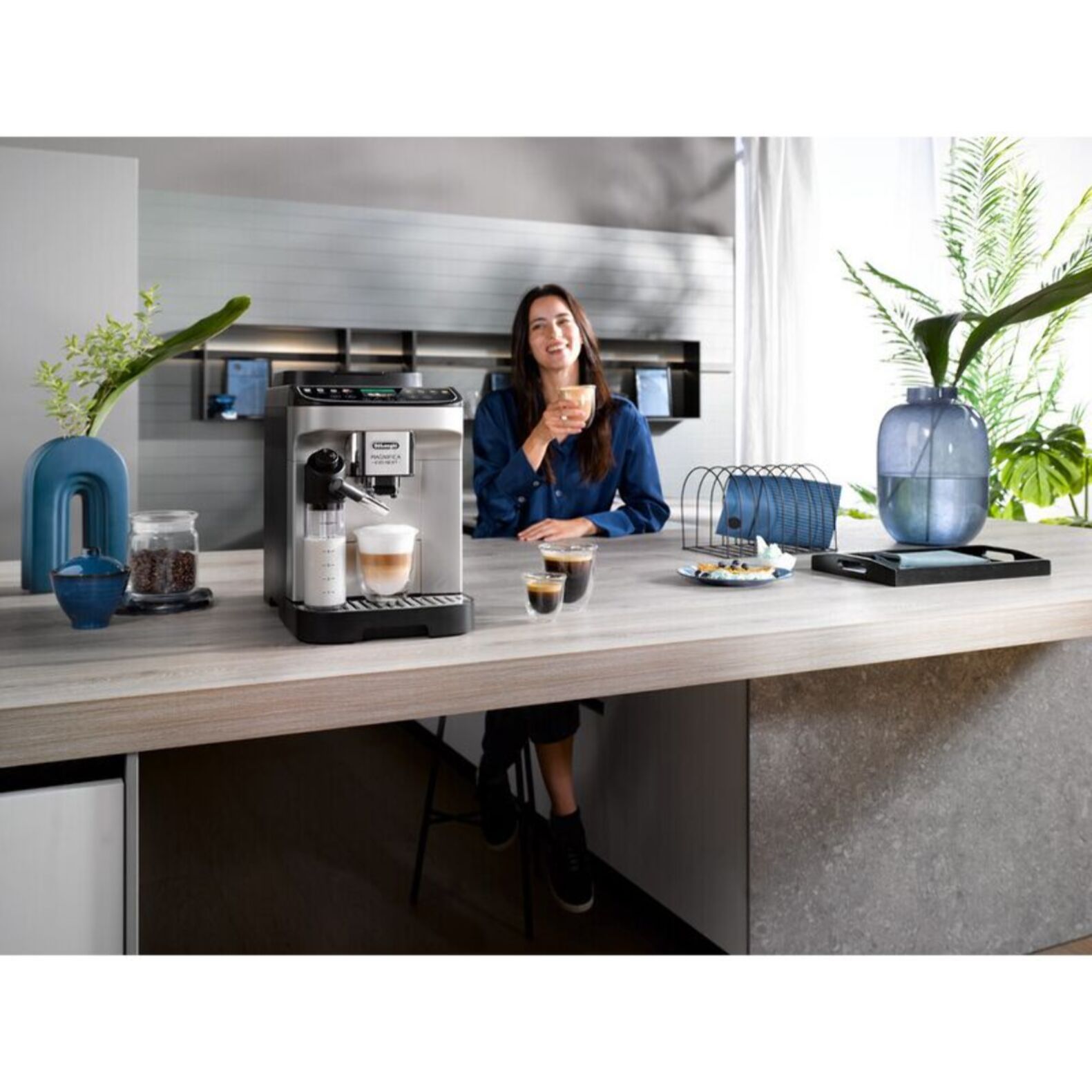 Expresso Broyeur DELONGHI Magnifica Evo next ECAM310.80.SB