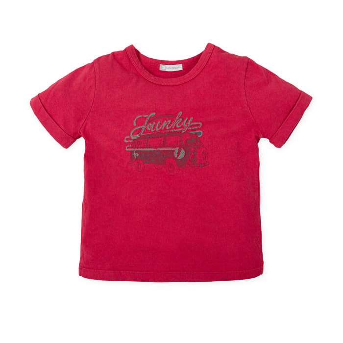 Camiseta - Fresa oscuro
