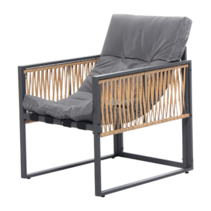 Salon de jardin avec table 5 places - FORLI