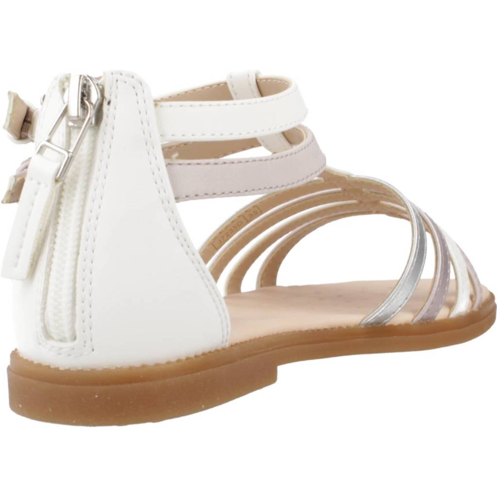 Sandalias Niña de la marca GEOX  modelo J SANDAL KARLY GIRL BLANCO