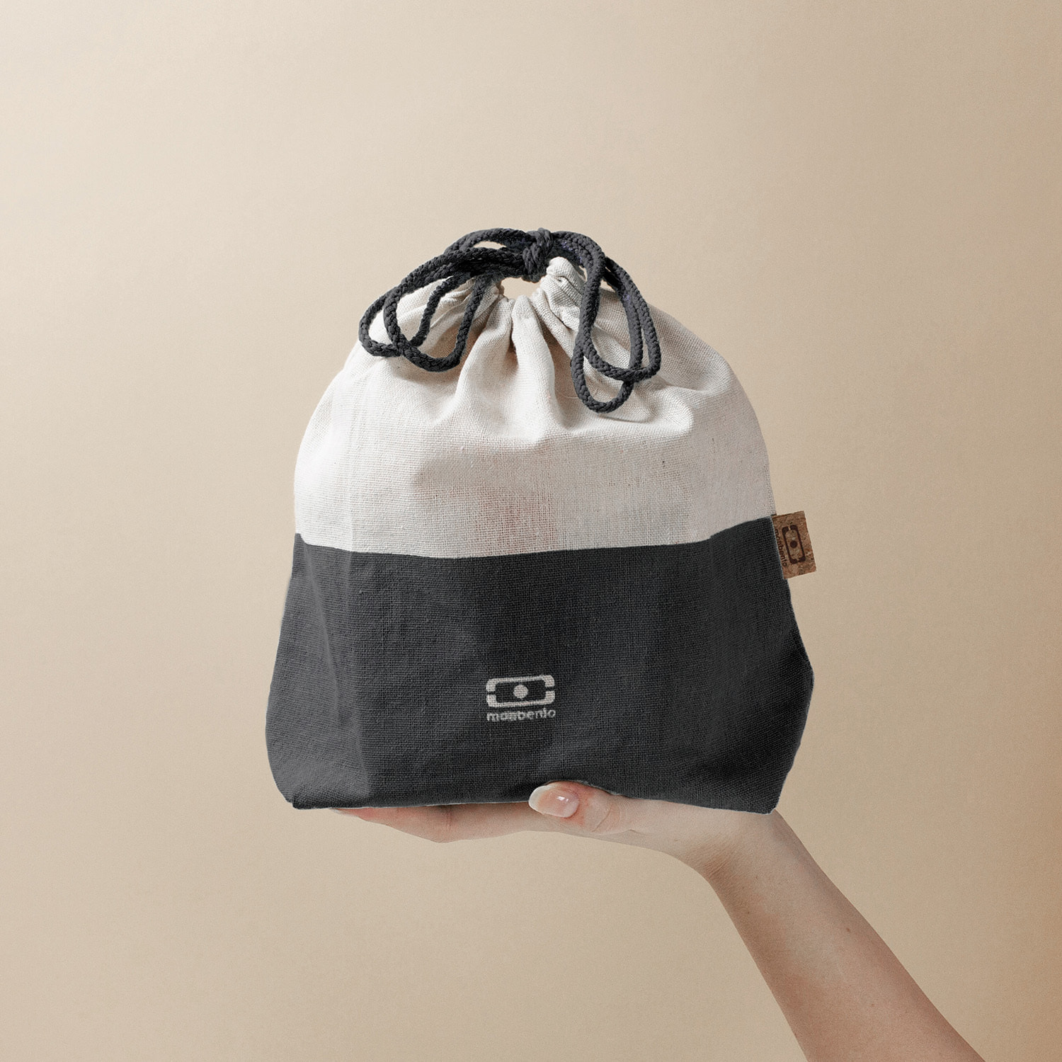 Sac repas taille L Pochette L Noir Onyx