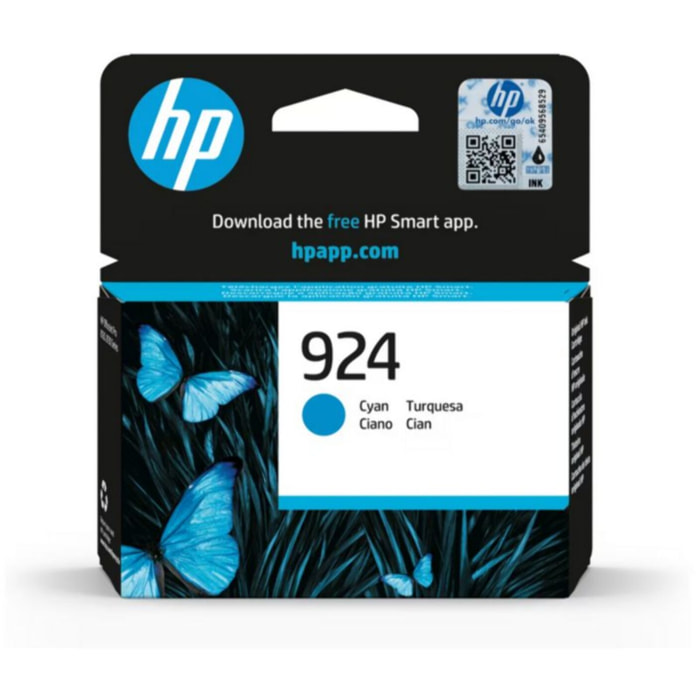 Cartouche d'encre HP 924 Cyan