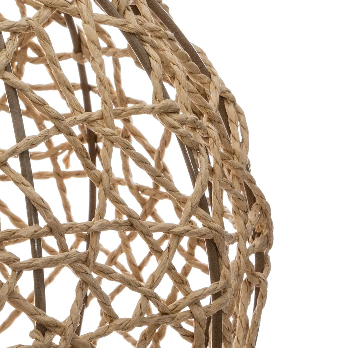 Lampe "Raahe" beige H34cm