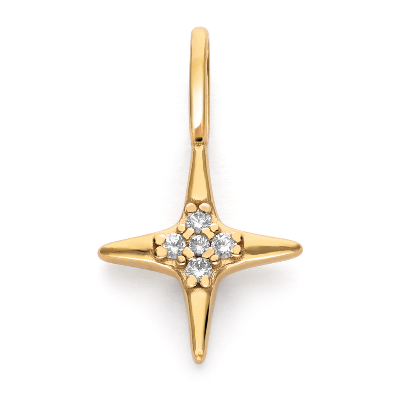 Charm Polar Sparks Baño Oro