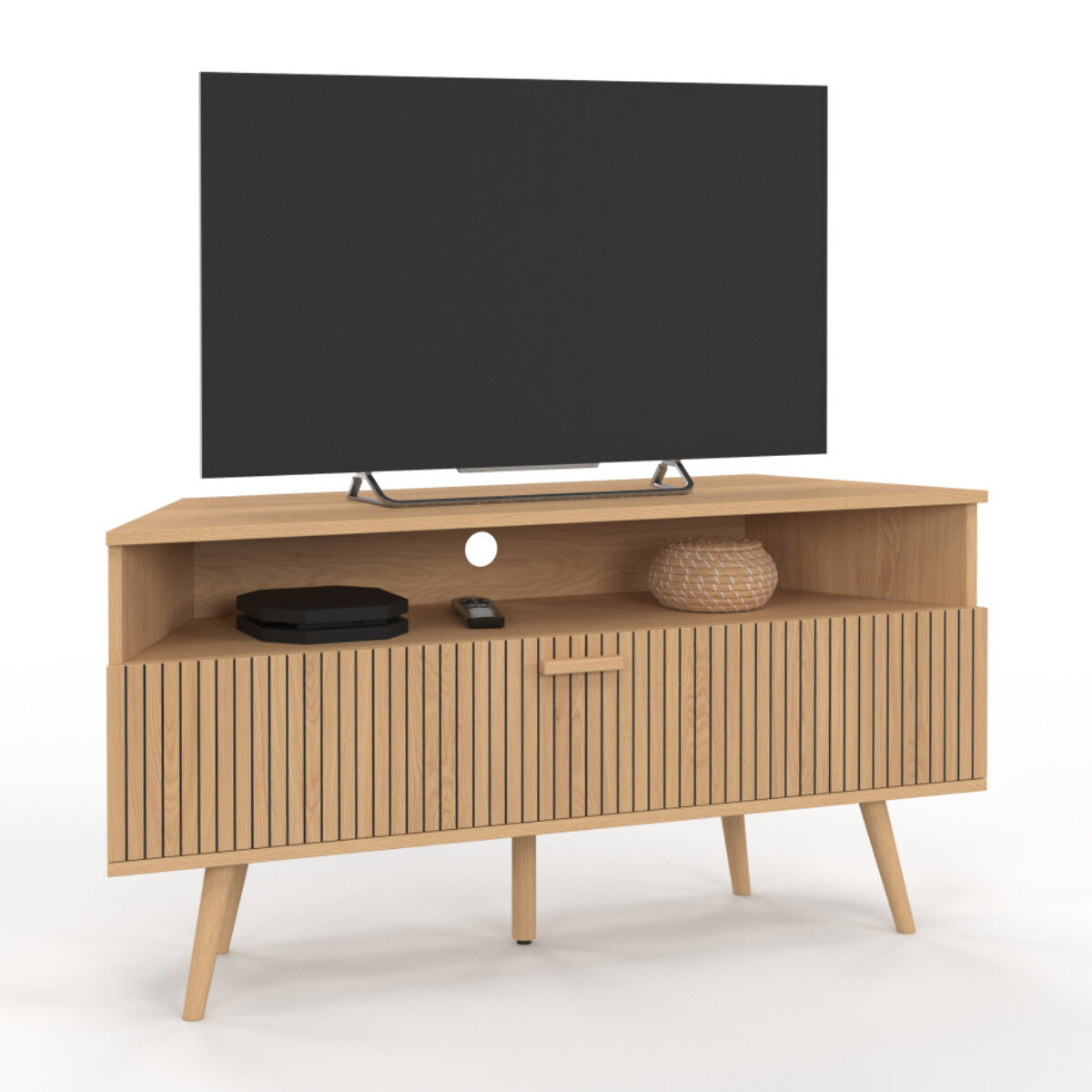 Meuble TV d'angle Faustine L110cm