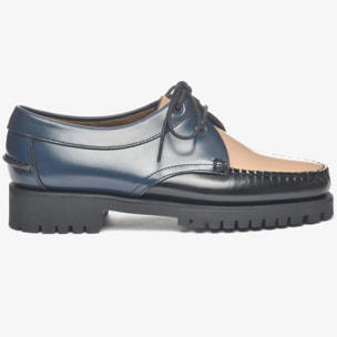 Mocassini Sebago Donna Blu JAMES LUG WOMAN