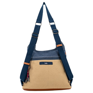 Bolso Mochila Mujer Lois Aveyron Marino