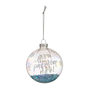 Boule de Noel Verre 80 mm