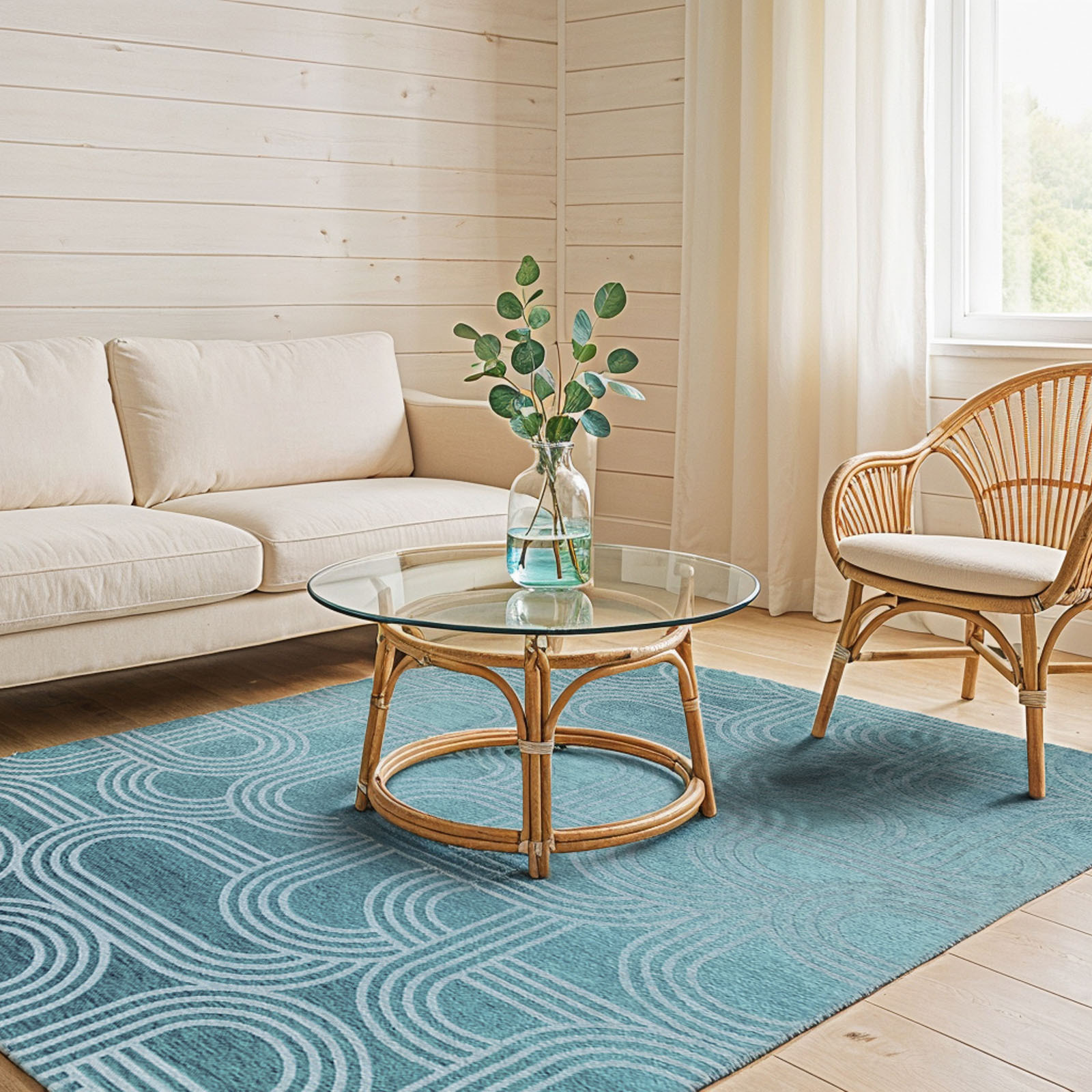 Tapis Blue Glow