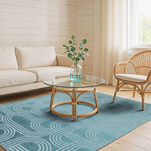Tapis Blue Glow